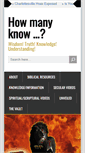 Mobile Screenshot of howmanyknow.com